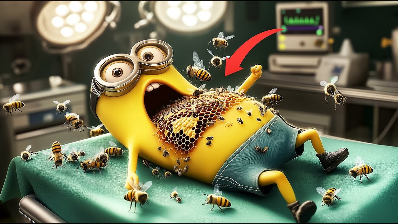 MINION.EXE WORM🐝Attacked by Bee Parasites – A Bizarre Transformation ...