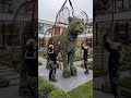 Leopard Topiary Garden Art Transformation
