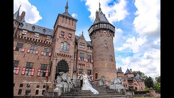 Kasteel De Haar / Wedding Video clip / 4k quality