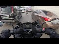 Lane Splitting in Quezon City (Suzuki Burgman 400)