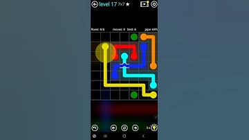 How To Solve Flow Free Bridges Blue Pack Level 17 7x7 Board Walk Through Solution Walkthrough