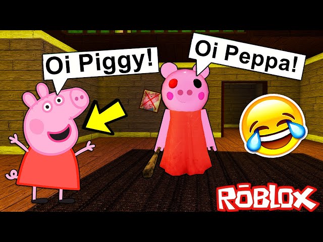 🐷 PIGGY CONHECE A PEPPA PIG NO ROBLOX! (SUPER ENCONTRO) 😂 