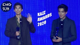 [ENG SUB]240820 Mew&Gulf 4 Awards at Kazz Awards 2020 [CUT]