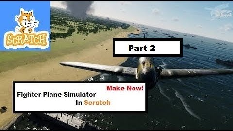 How to make a Fighter Jet game in scratch (Part:2)