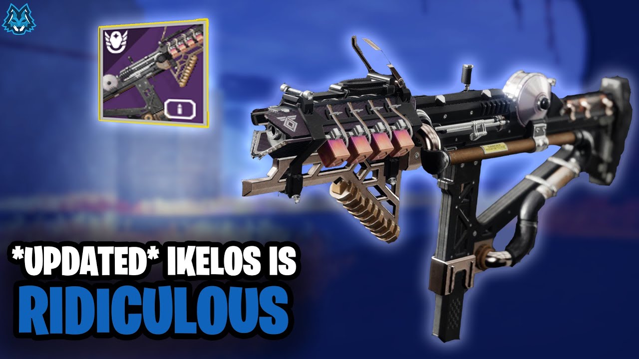 THE *UPDATED* IKELOS SMG IS RIDICULOUS IN PVP! (BEST SMG?)