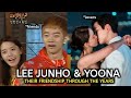 Lee junho  yoona their friendship through the years from friends to lovers sweet moments together