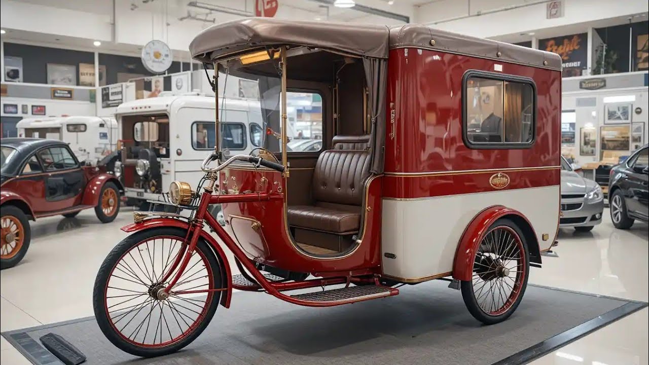 Mini Cooper Style Tricycle Camper – Choti Si Car, Ghar Ka Jadoo! | 2025 Red Beast Tour"