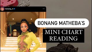 BONANG MATHEBA’S Mini Chart Reading