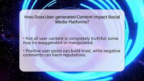 How Does User-generated Content Impact Social Media Platforms? - Media Literacy For Everyone