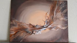 135. beautiful Dutch pour. #acrylic #pouring #abstract #art #dutchpour #diy #tutorial