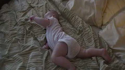 Mallory Elisabeth First Roll Over 6 8 09