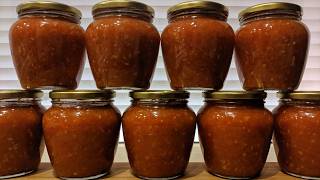 АДЖИКА из Кабачков Домашняя Очень Вкусная! КАБАЧКОВАЯ АДЖИКА на зиму. Очень простой рецепт screenshot 4