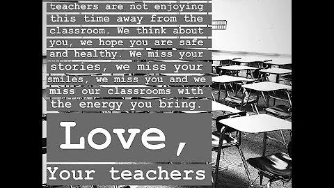 LMJH Staff Misses You!