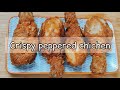 Quick and delicious crispy peppered chicken