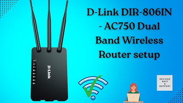 How to Setup D-Link DIR-806IN AC750 Dual Band Wireless Router Manually