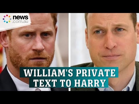 Prince William’s private response to Harry’s message about Kate