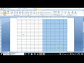 MS OFFICE WORD CREATE TABLE PART -2
