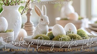 Modern Farmhouse Dining 🐰 Easter Table Decor That Wows! screenshot 3