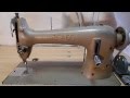 Pfaff 134 0 6 Industrial Sewing Machine working demonstration