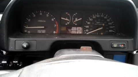 88 CRX ZC Swap check engine light