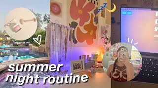 summer night routine 2022