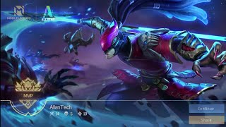 MLBB: ALPHA CRIMSON WARRIOR | Single-Kill by AllanTech Vlog 525 views 1 year ago 24 seconds