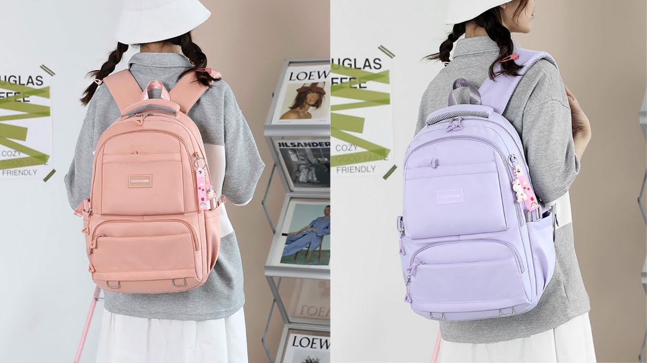 Makukke Girls Backpacks for School（Gift Pendant） - YouTube