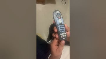 RCA universal remote connecting with TV/LCD
