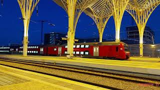 𝟭𝟮𝟱𝟱 🇵🇹 Lisboa (Oriente) 🚆CP 3500 EMU 3529 ➙ Alcântara-Terra ⌯ Sub 16500 ⌯ CP 2240 EMU 2291 ➙ Tomar