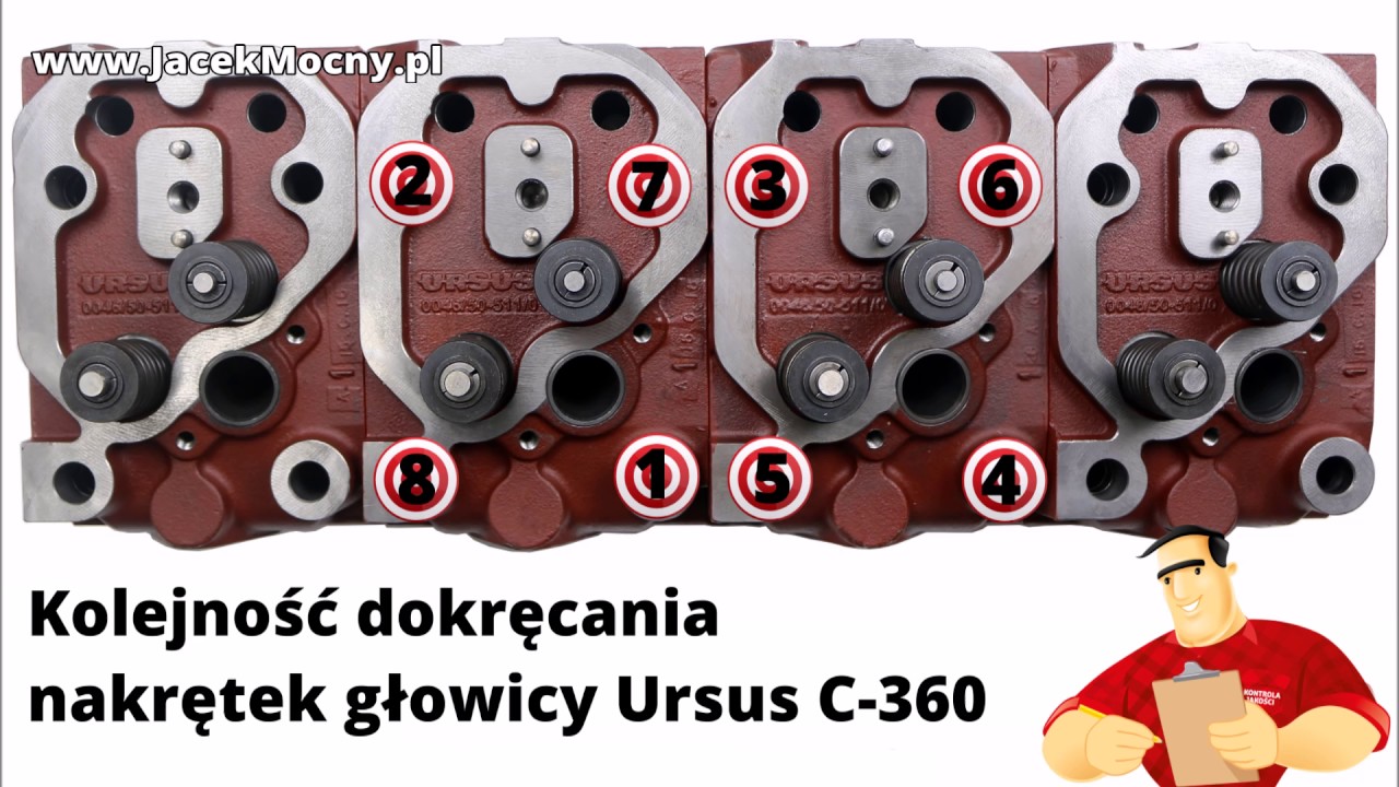 Ursus C 360 G owica Silnika Kolejno Dokr cania Nakr tek G owicy ursus-c-360-g-owica-silnika-kolejno-dokr-cania-nakr-tek-g-owicy