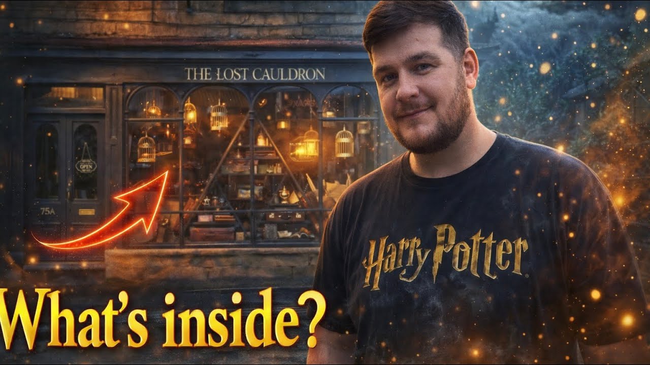 Внутри магазина Гарри Поттера известного ютубера! 🧙 (РОЗЫГРЫШ)