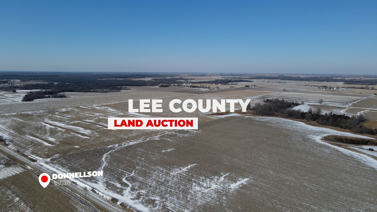 Lee County, IA Land Auction - 149± Acres