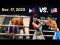 November 17 2023 daniel lim  vs   emiliano moreno full fight second round tko