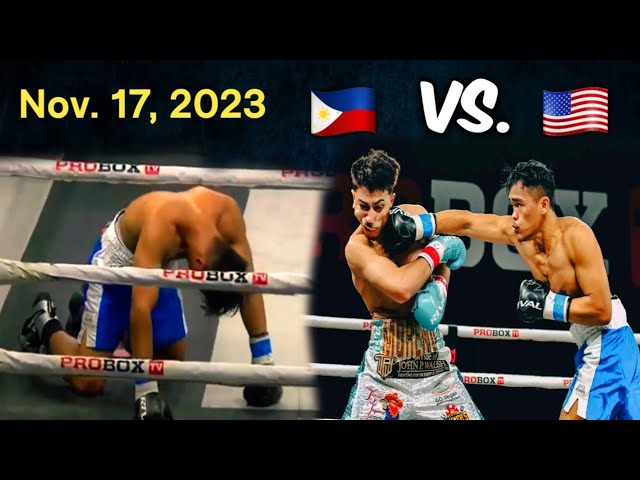 November 17, 2023❗🇵🇭 Daniel Lim  VS.  🇺🇲 Emiliano Moreno❗ Full Fight Second Round T.K.O class=