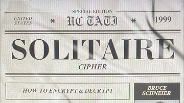 How to Encrypt and Decrypt using Solitaire Cipher