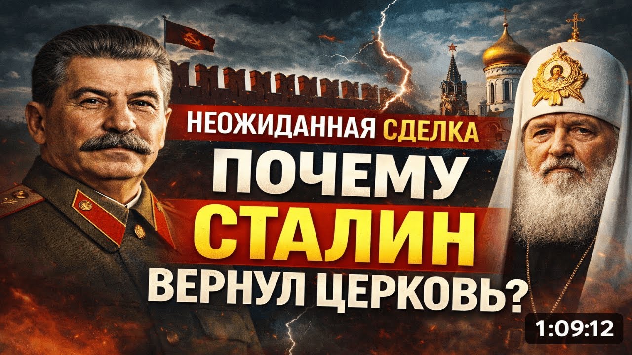 Почему Сталин ВДРУГ разрешил церковь в 1943 году