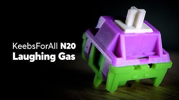 (KFA) KeebsForAll N20 Laughing Gas Sound Test and Review | Sublime!