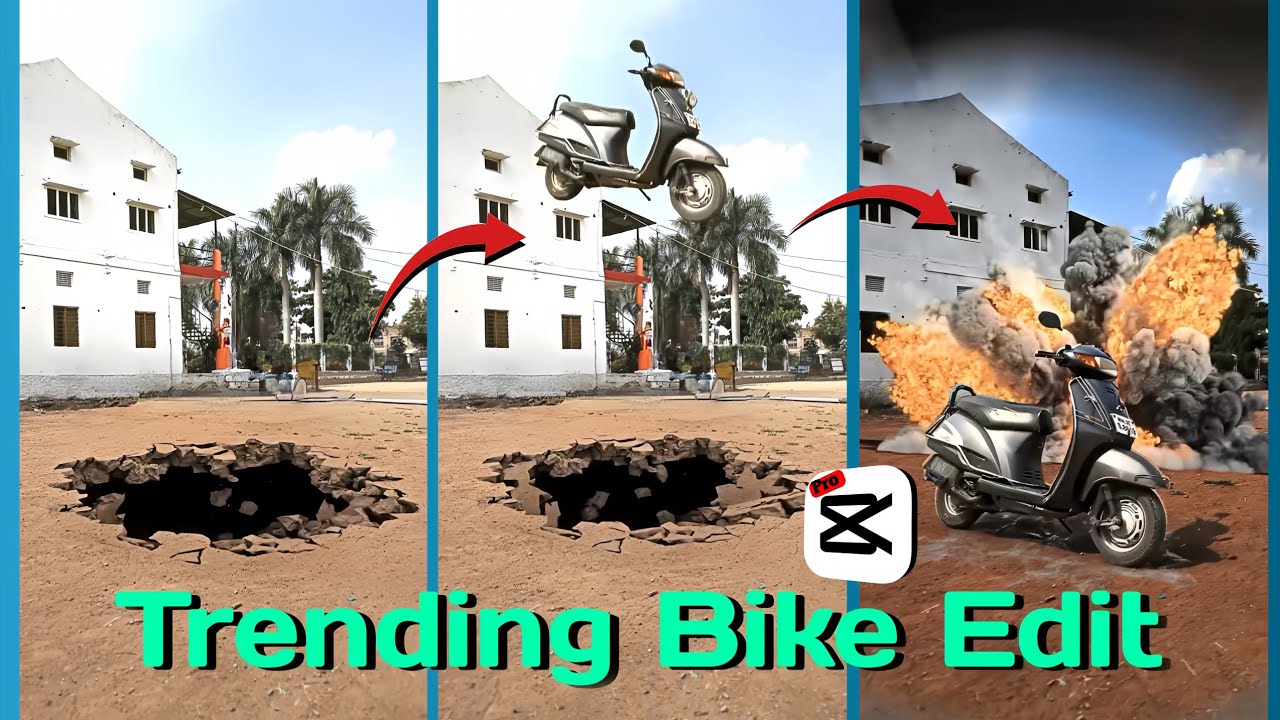 Earth Quake trending speed Ramping effect Edit । Car bike editing । Capcut