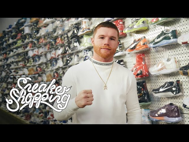 Canelo Àlvarez Goes Sneaker Shopping With Complex 