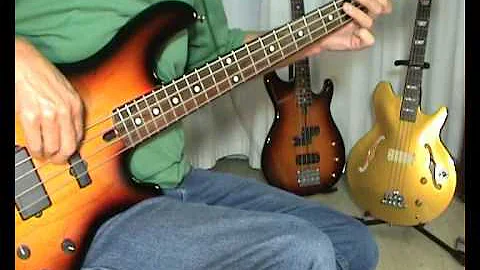 Eruption - One Way Ticket - Bass Cover