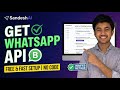 Get WhatsApp Business API Fast 2026 | No Coding | SandeshAI