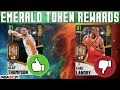 FIRST LOOK AT THE EMERALD TOKEN REWARD CARDS IN NBA 2K21 MyTEAM! WHICH PLAYERS ARE WORTH IT?