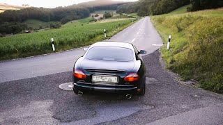 Jaguar XKR 4.0 Supercharged Coupe (2000) │ Engine start and driving-off, accelerating uphill 2000 Jaguar 4 0 Engine