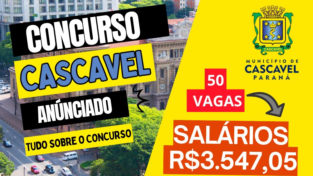 Processo Seletivo Prefeitura de Cascavel PR 2026: 50 Vagas para Professor Temporário