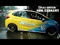 SUARA FULL SYSTEM KNALPOT RACING -NDK EXHAUST- | AUTO TUTUP TELINGA.!! #hondajazz2019 #GK5 #otomotif