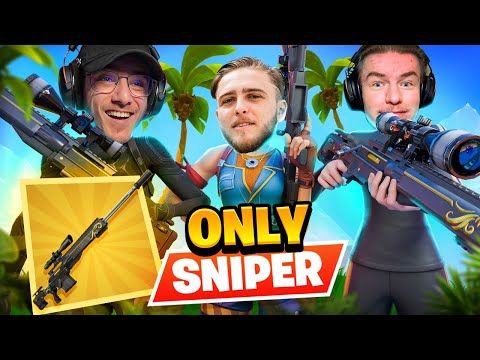 FAIRE TOP 1 ONLY SNIPER en SQUAD sur FORTNITE.... C'était un carnage ! ( Feat @TalmoFN & @Teeqzy )