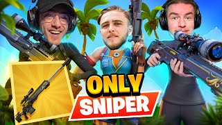 Faire Top 1 Only Sniper En Squad Sur Fortnite Cétait Un Carnage Feat 