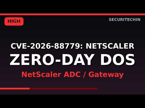 CVE-2026-88779: NetScaler SAML DoS Zero-Day Explained