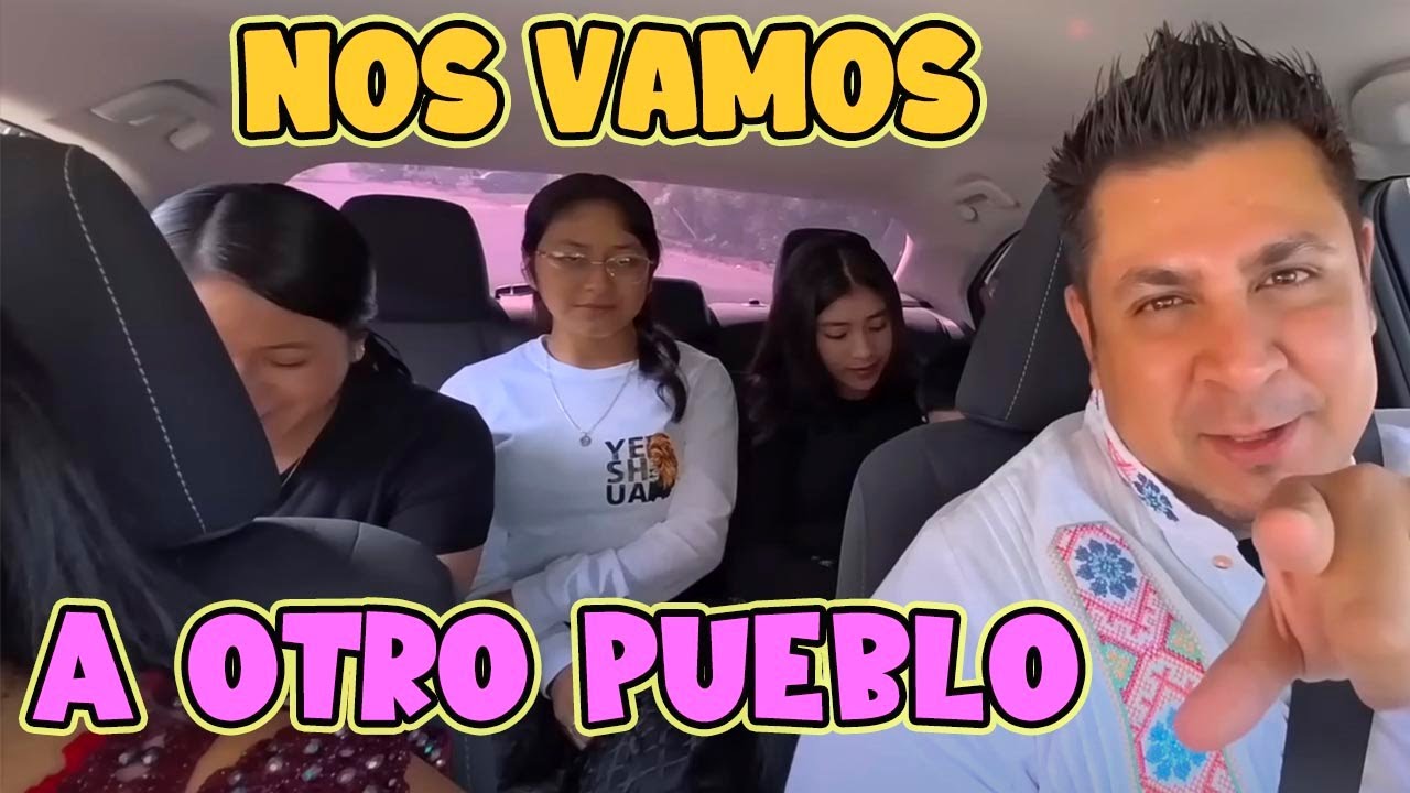 Como en Los VIEJOS TIEMPOS Nos Vamos JUNTOS a OTRO PUEBLO PURÉPECHA