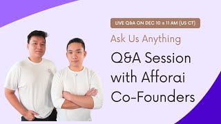 Q&A with Afforai Founders – Roadmap, Data Security, Team Access, GPT- 4 and more (Holiday Giveaway)